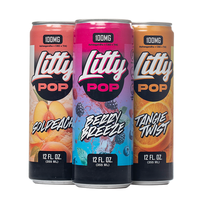 Litty Pop 100mg 12oz Drink