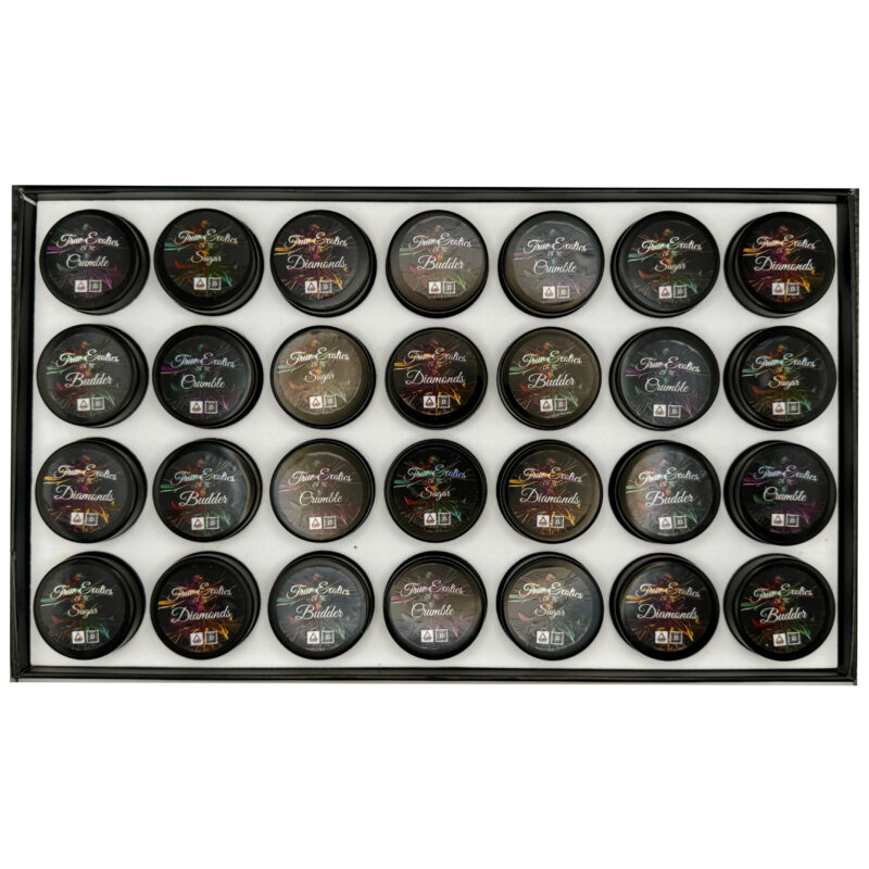 True Exotics 28g Mixed Concentrates Box