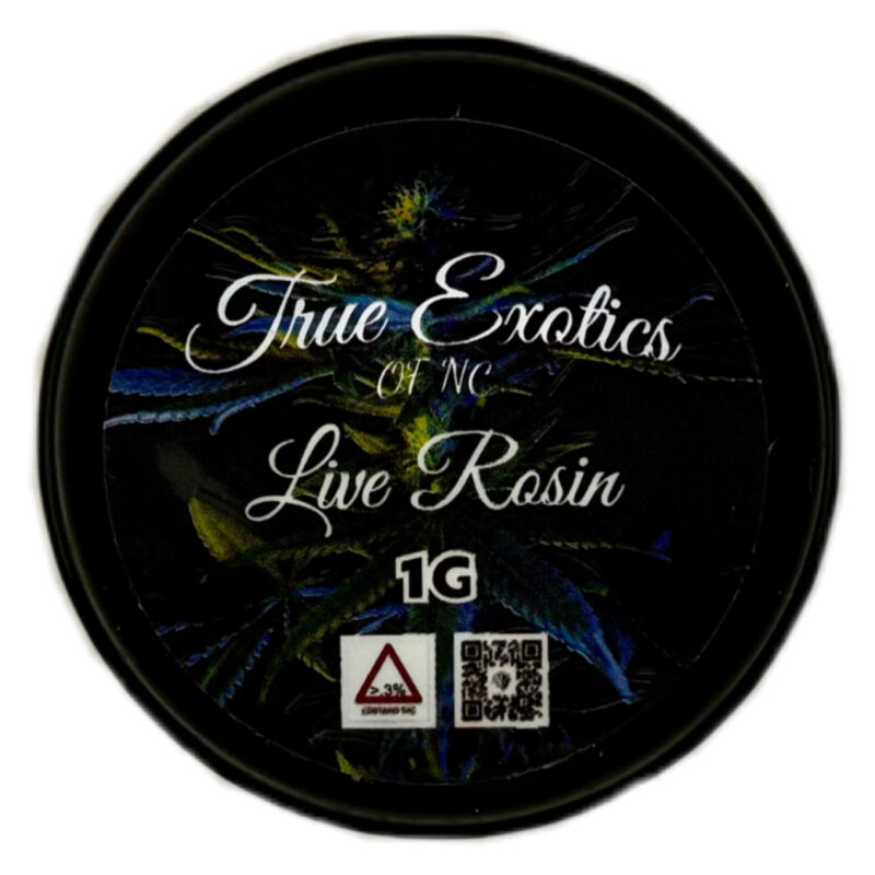 True Exotics Live Hash Rosin Concentrate