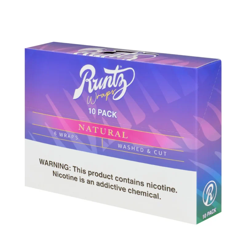 Runtz Tobacco Leaf Wraps 6pack (5 Flavors)