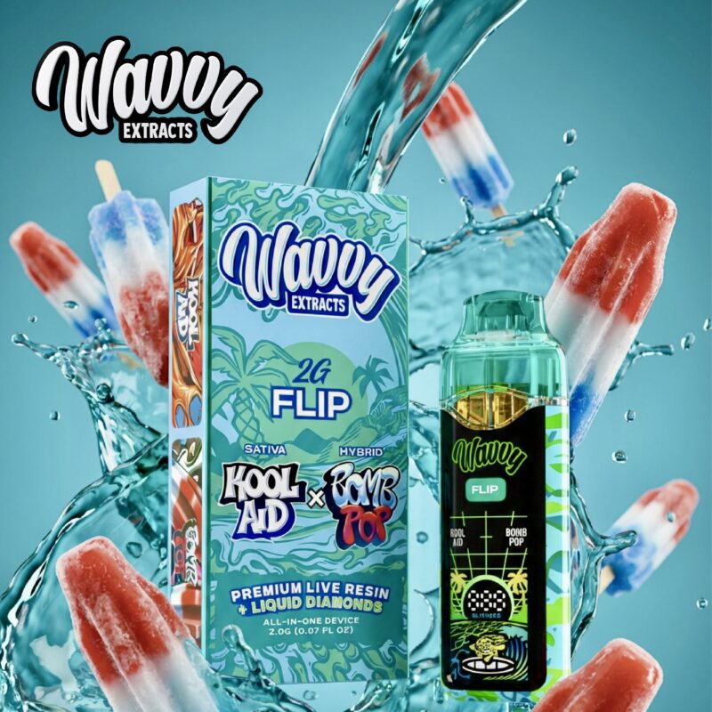 Wavy 2G Flip | Duel Flavor Chamber Disposable